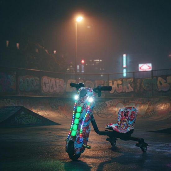 صورة سكوتر درفت فيل ميني كهربائي